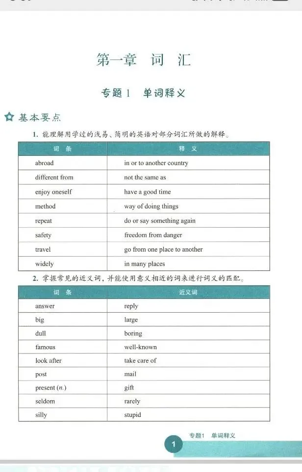 中考英语语法系列之词汇-第1张图片-四季读书网