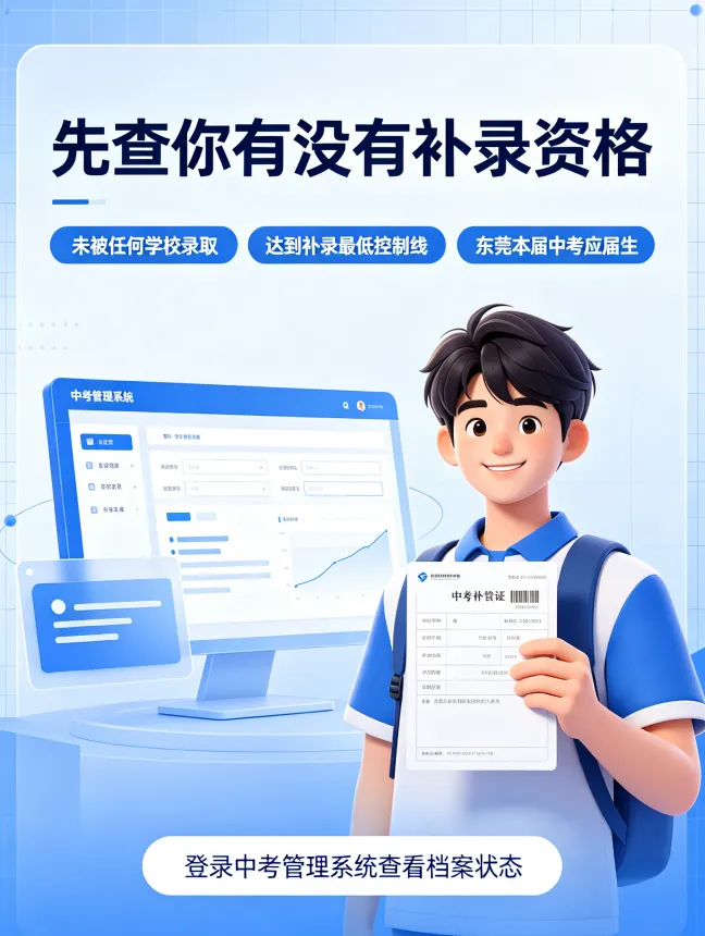 东莞中考滑档别慌!中职补录完整流程、资格、避坑指南-第2张图片-四季读书网