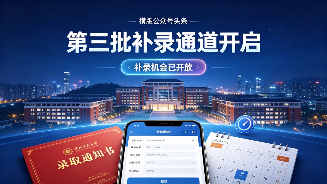 紧急提醒!深圳中考第三批补录通道开启!滑档考生最后的公办兜底机会-第1张图片-四季读书网 紧急提醒!深圳中考第三批补录通道开启!滑档考生最后的公办兜底机会-第1张图片-四季读书网