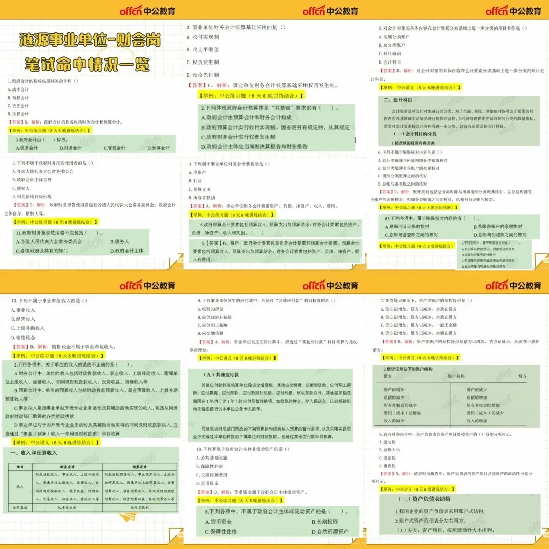 涟源事业单位-财会岗笔试真题领取-第6张图片-四季读书网 涟源事业单位-财会岗笔试真题领取-第6张图片-四季读书网