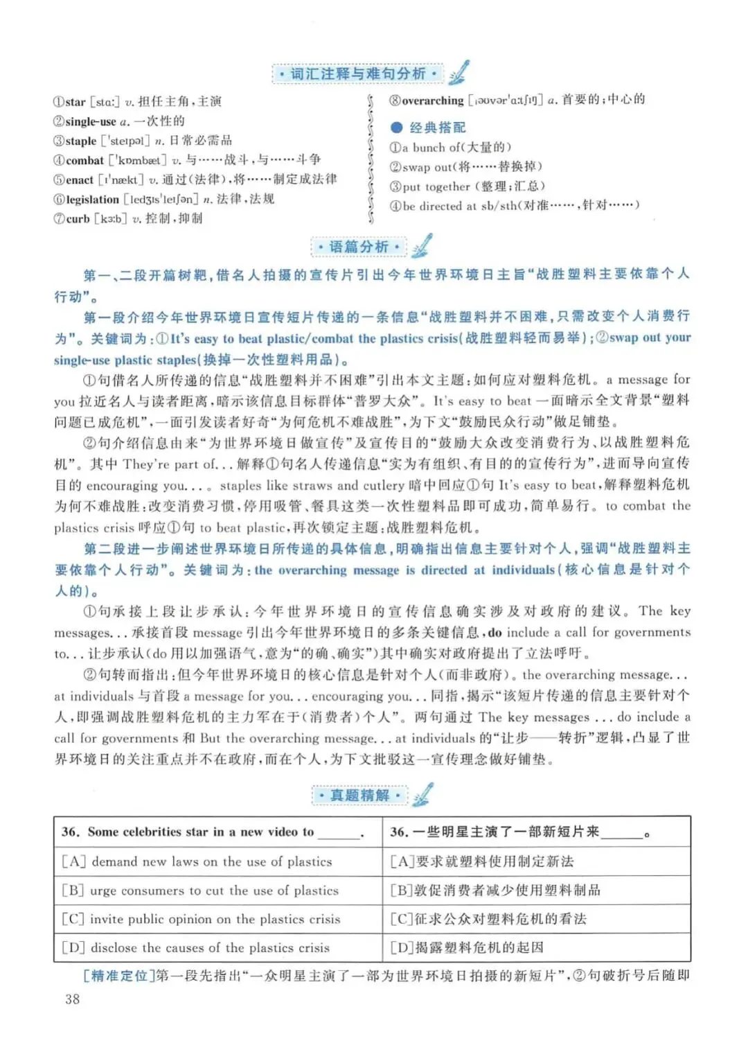 2019年考研英语(二)真题及答案解析-第55张图片-四季读书网