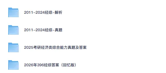 2026考研经济类综合能力经综396真题试卷答案及解析(含历年21-26年)-第1张图片-四季读书网 2026考研经济类综合能力经综396真题试卷答案及解析(含历年21-26年)-第1张图片-四季读书网