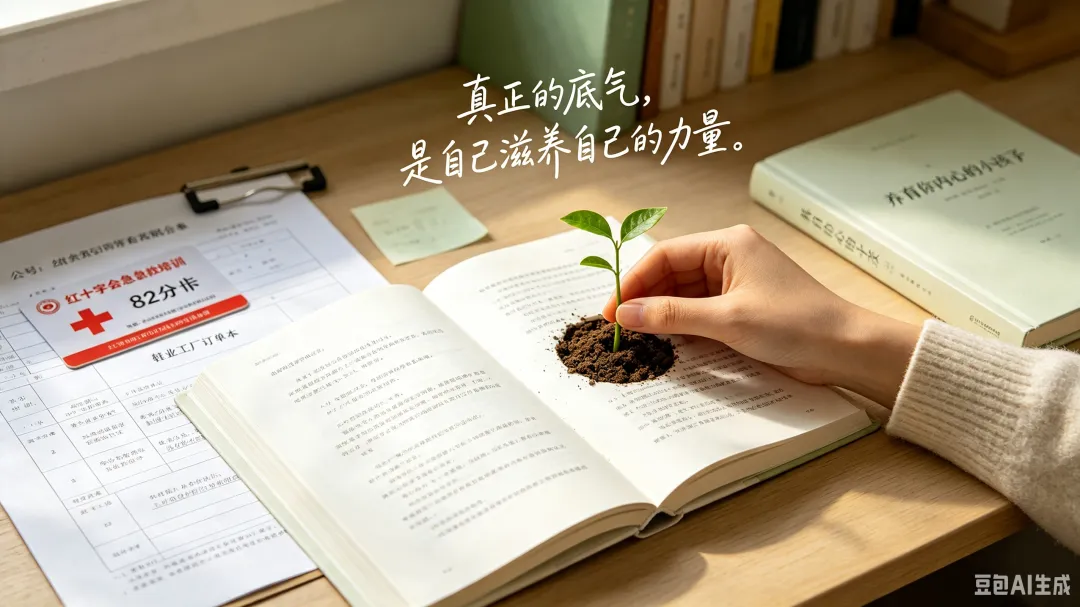 50多岁重拾学习,一张82分的试卷,治愈了我的半生自卑-第1张图片-四季读书网
