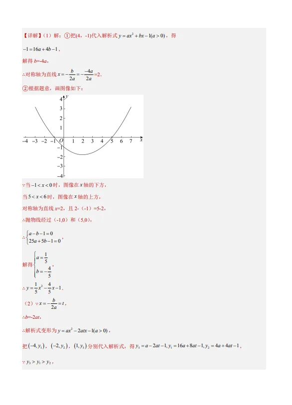 中考数学专题24--二次函数综合压轴题-第68张图片-四季读书网