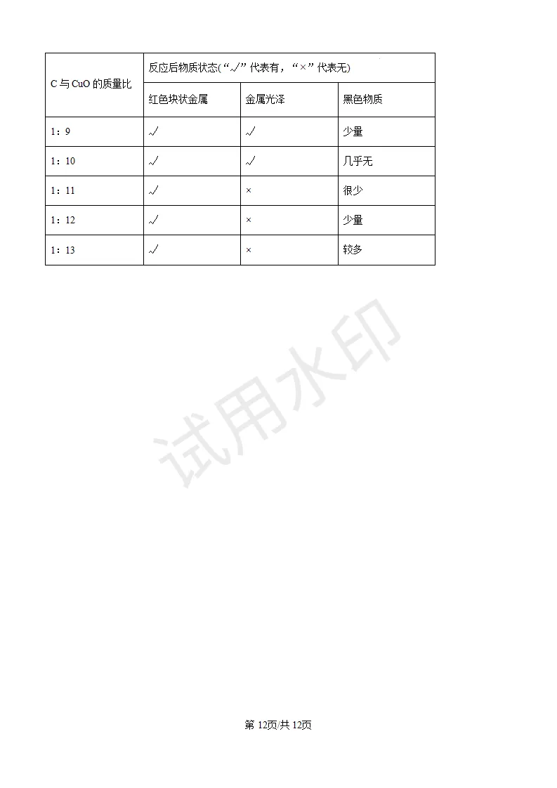 2025中考化学(山东统考题)-第12张图片-四季读书网