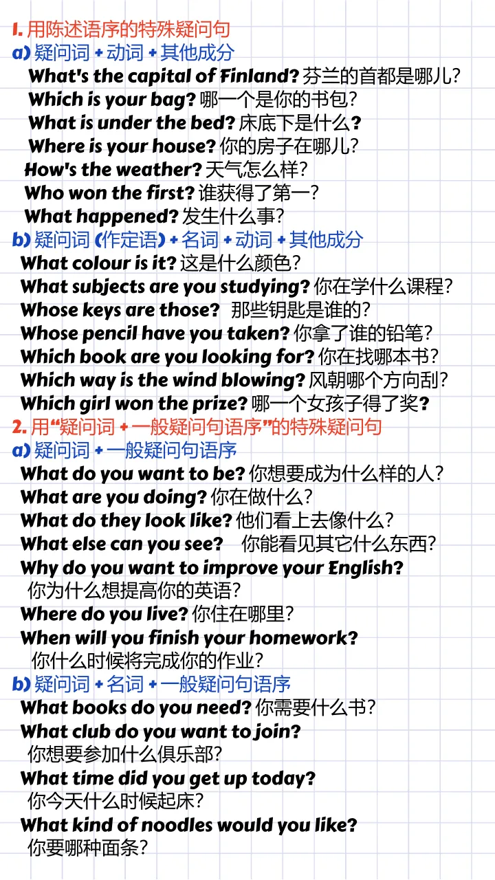 广东中考英语卷常考的疑问句类型-第2张图片-四季读书网