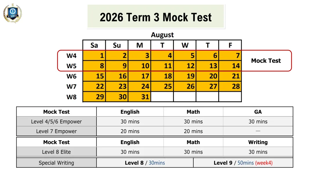 Term3 模拟考试通知!-第2张图片-四季读书网 Term3 模拟考试通知!-第2张图片-四季读书网