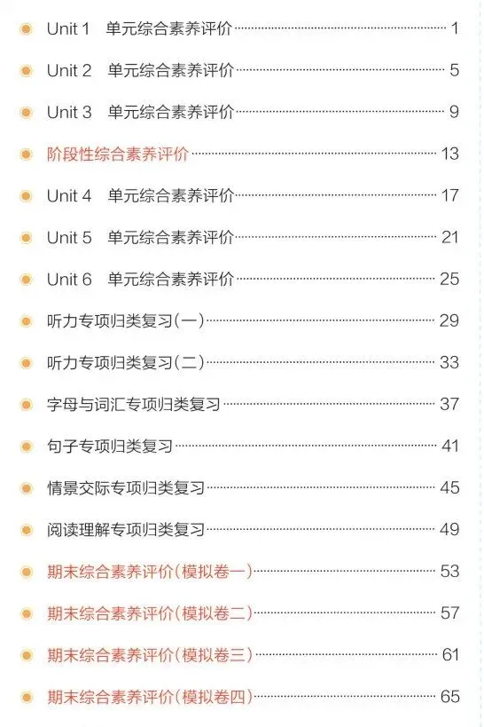 新教材五年级上册人教pep版英语试卷,含1-6单元卷/期中试卷/专项复习卷/期末-第1张图片-四季读书网 新教材五年级上册人教pep版英语试卷,含1-6单元卷/期中试卷/专项复习卷/期末-第1张图片-四季读书网