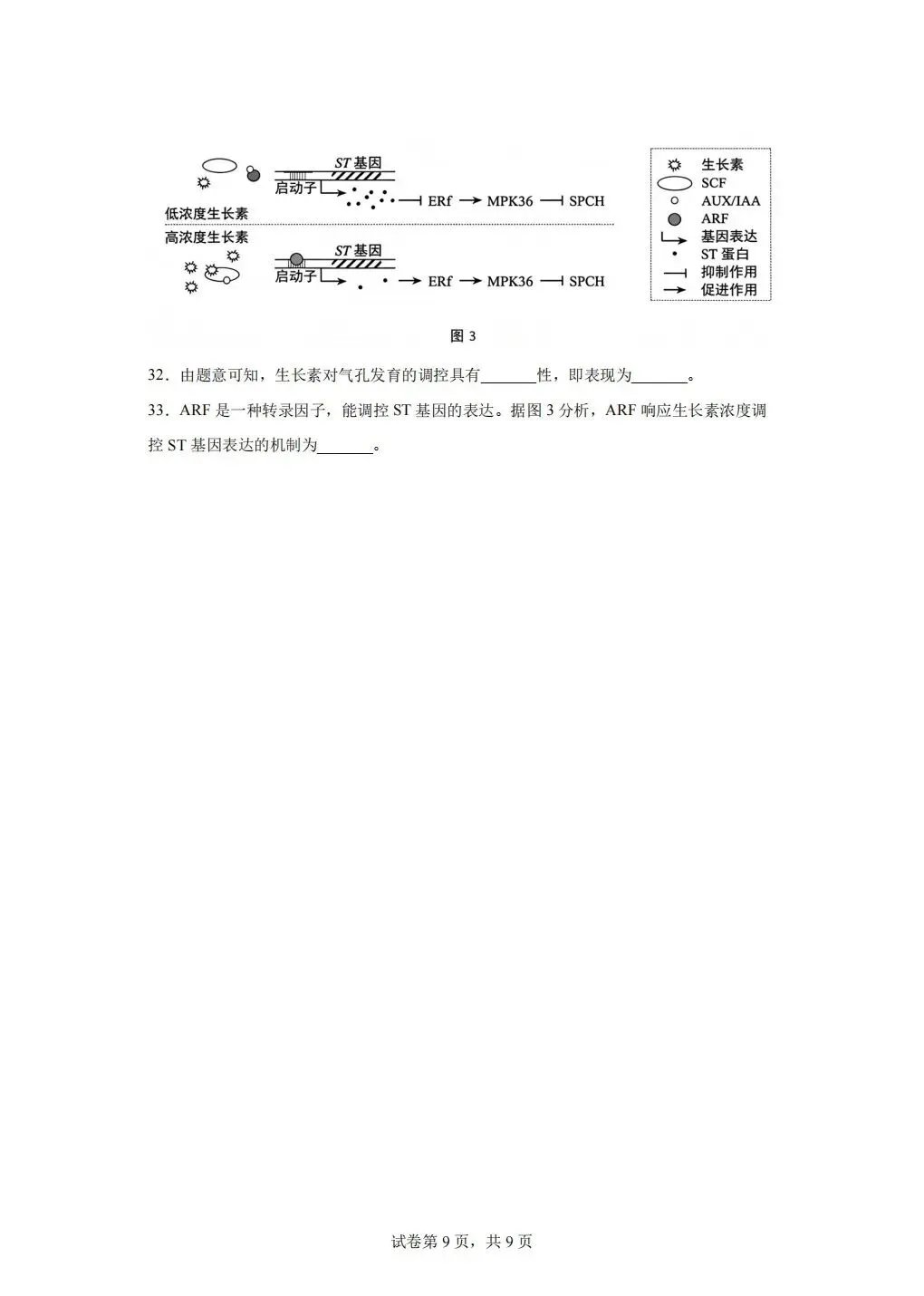2026年静安区高二期末试卷-第9张图片-四季读书网