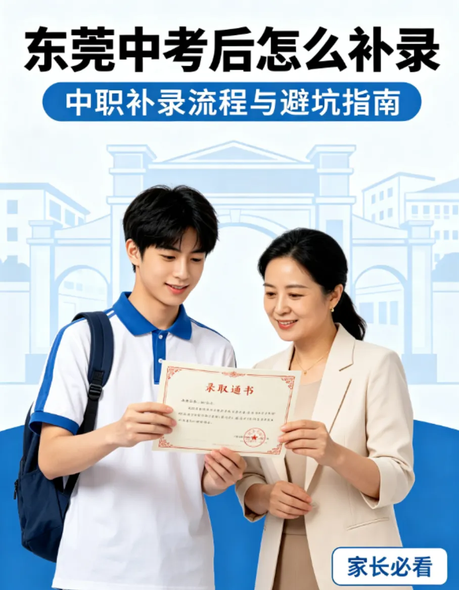 中考滑档别慌!中职补录完整流程、资格、避坑指南-第1张图片-四季读书网 中考滑档别慌!中职补录完整流程、资格、避坑指南-第1张图片-四季读书网