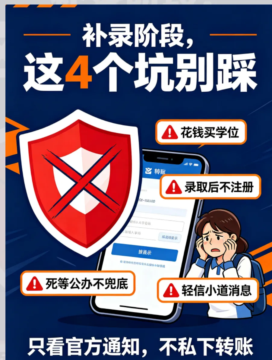 中考滑档别慌!中职补录完整流程、资格、避坑指南-第14张图片-四季读书网 中考滑档别慌!中职补录完整流程、资格、避坑指南-第14张图片-四季读书网