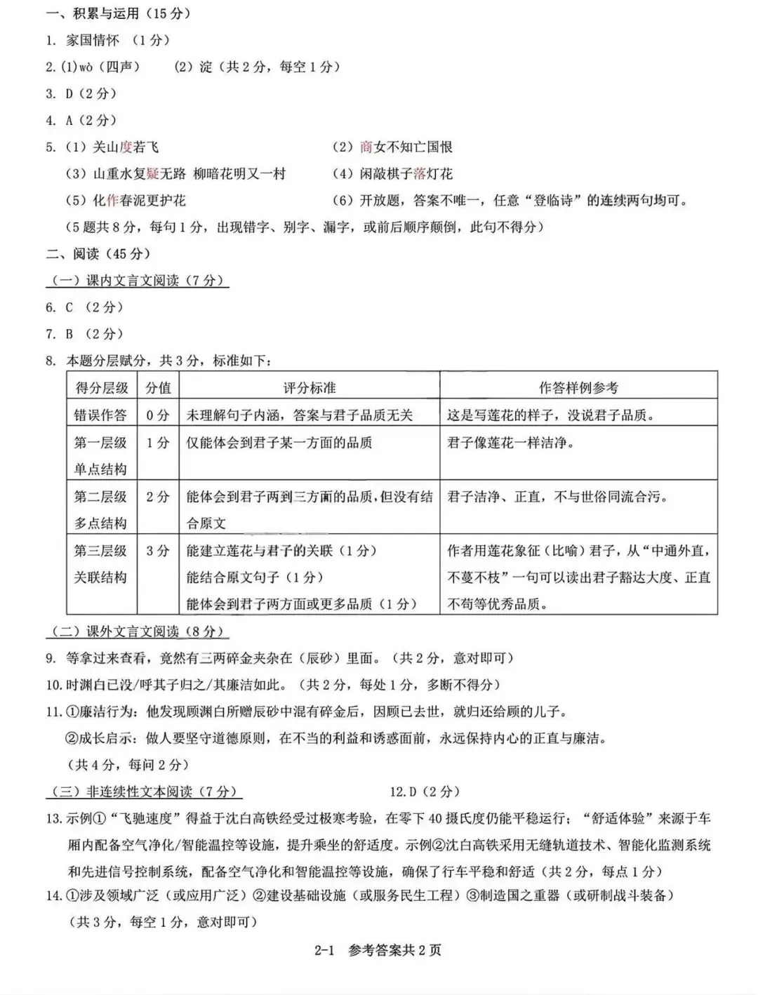 语数英卷:2025.7朝阳七下期末试卷(含答案)-第29张图片-四季读书网