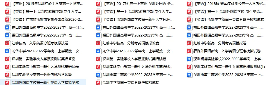 2026深圳中考录取后必做的6件事!附各高中报到时间、军训安排和分班考真题-第4张图片-四季读书网