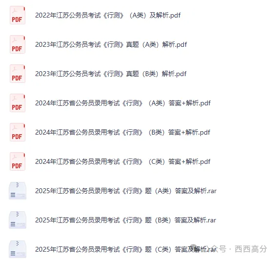 2008-2026年江苏公务员考试真题PDF及答案【行测+申论】-第2张图片-四季读书网