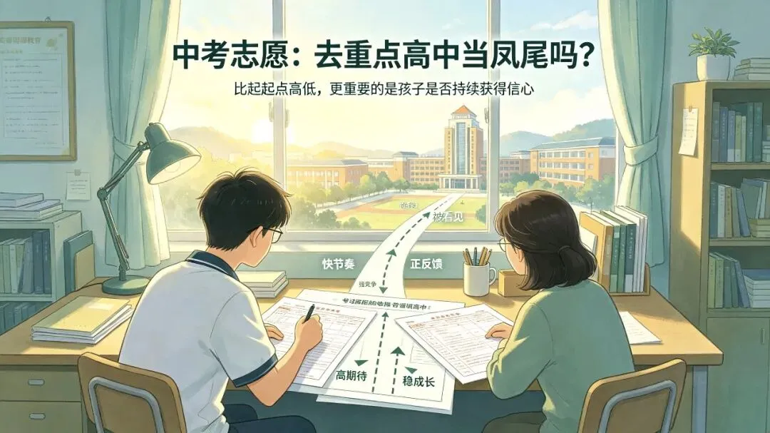 中考择校终极抉择:重点当凤尾,还是普高当鸡头?看完不再纠结-第3张图片-四季读书网 中考择校终极抉择:重点当凤尾,还是普高当鸡头?看完不再纠结-第3张图片-四季读书网