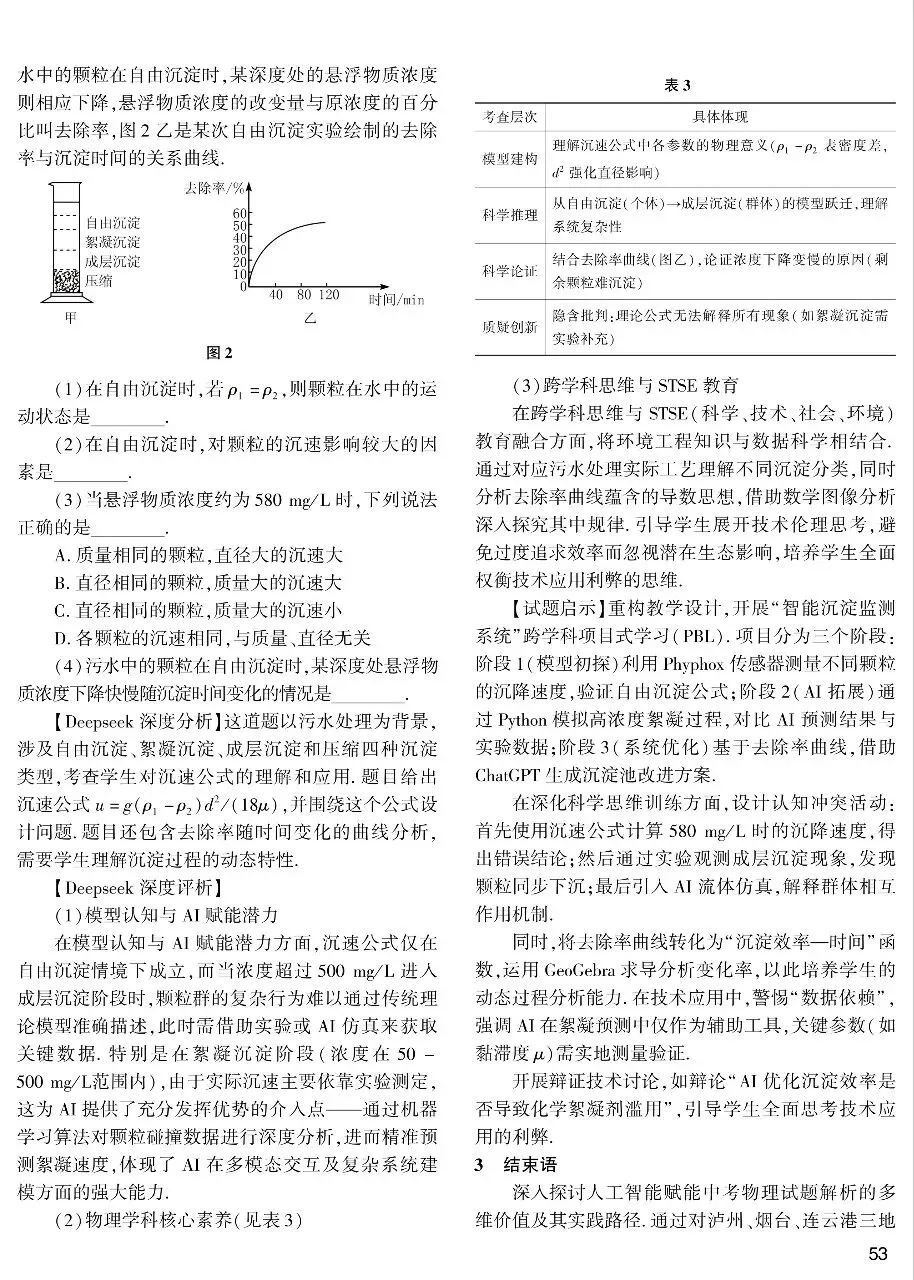中考论文:人工智能赋能试题解析及启示--以2025年三道中考试题分析为例-第4张图片-四季读书网
