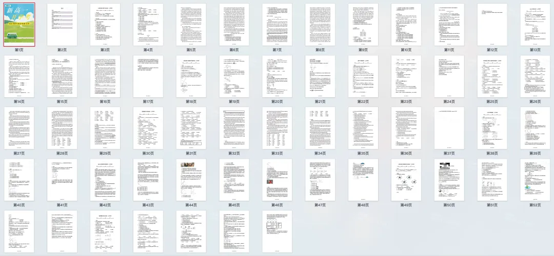 刚刚结束!2029届新高一分班考全科试卷汇编-第6张图片-四季读书网