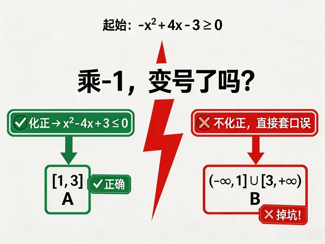 一元二次不等式真题有多坑?三道题揭开出题人的“遮羞布”!-第4张图片-四季读书网 一元二次不等式真题有多坑?三道题揭开出题人的“遮羞布”!-第4张图片-四季读书网