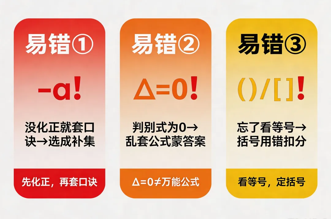 一元二次不等式真题有多坑?三道题揭开出题人的“遮羞布”!-第6张图片-四季读书网 一元二次不等式真题有多坑?三道题揭开出题人的“遮羞布”!-第6张图片-四季读书网