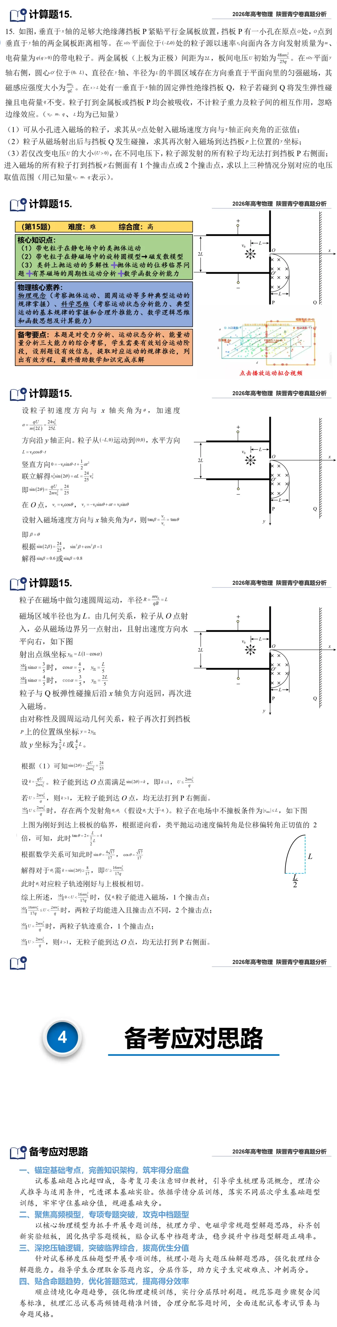 2026年陕晋青宁高考物理真题分析-第4张图片-四季读书网