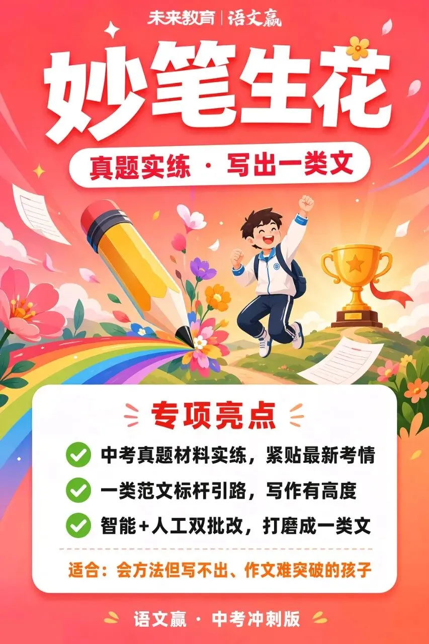 中考语文赢「九大专项」重磅上线!-第10张图片-四季读书网