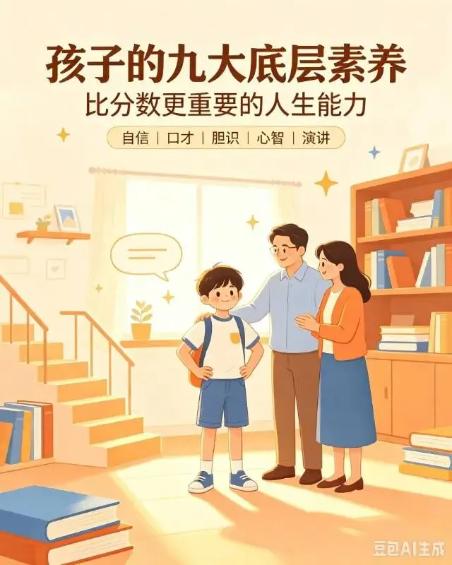 别只盯着试卷分数,孩子的九大底层素养,才是一生的硬实力-第4张图片-四季读书网 别只盯着试卷分数,孩子的九大底层素养,才是一生的硬实力-第4张图片-四季读书网