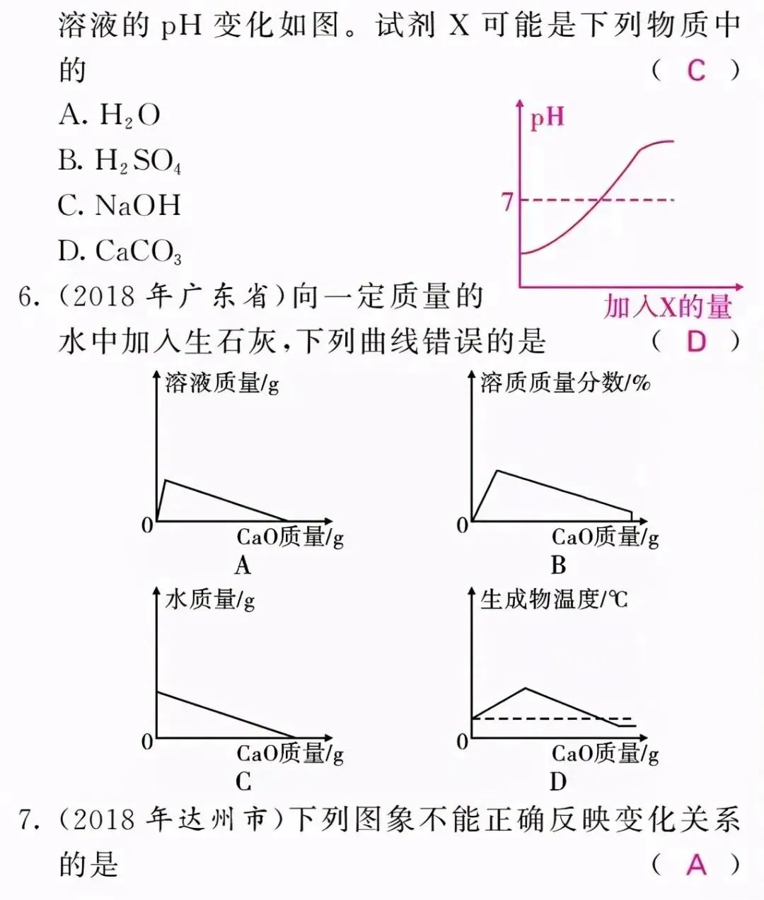 中考化学 | 图像图表题答题方法,考前务必吃透!-第16张图片-四季读书网