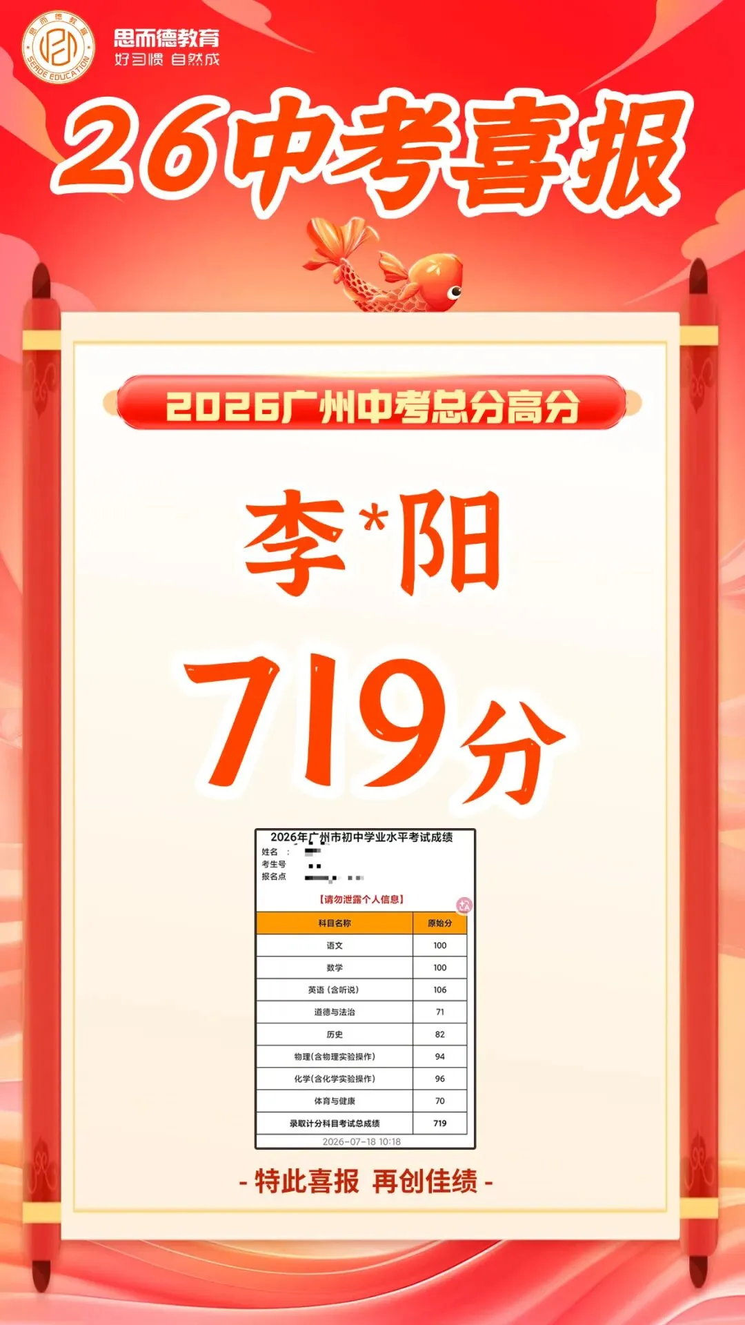 2026年思而德教育中考喜报汇总!-第15张图片-四季读书网 2026年思而德教育中考喜报汇总!-第15张图片-四季读书网