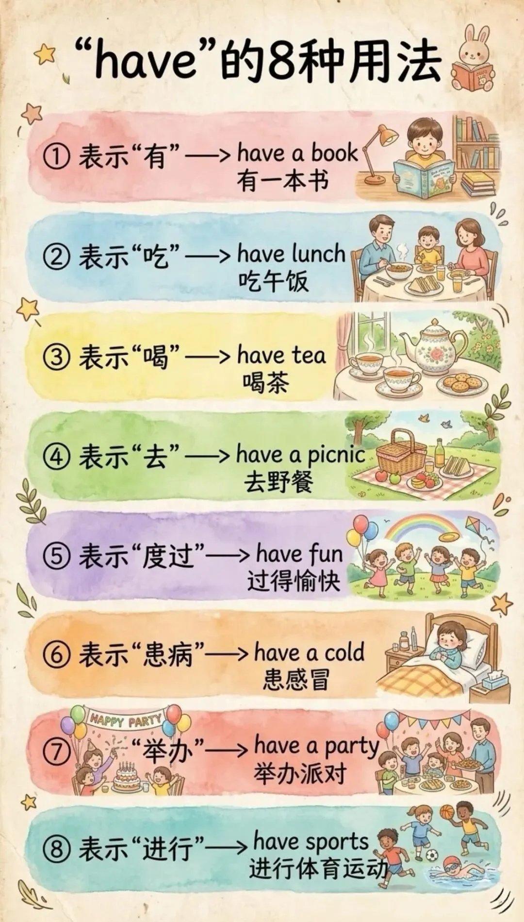 广西中考英语|全套必背词组分类汇总,完形阅读提分收藏-第1张图片-四季读书网