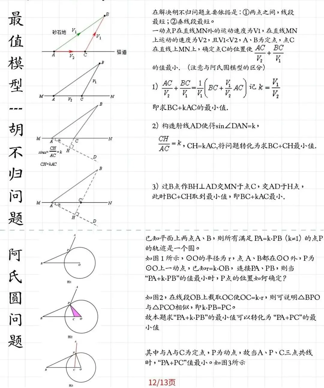 中考数学常见几何模型汇总-第12张图片-四季读书网