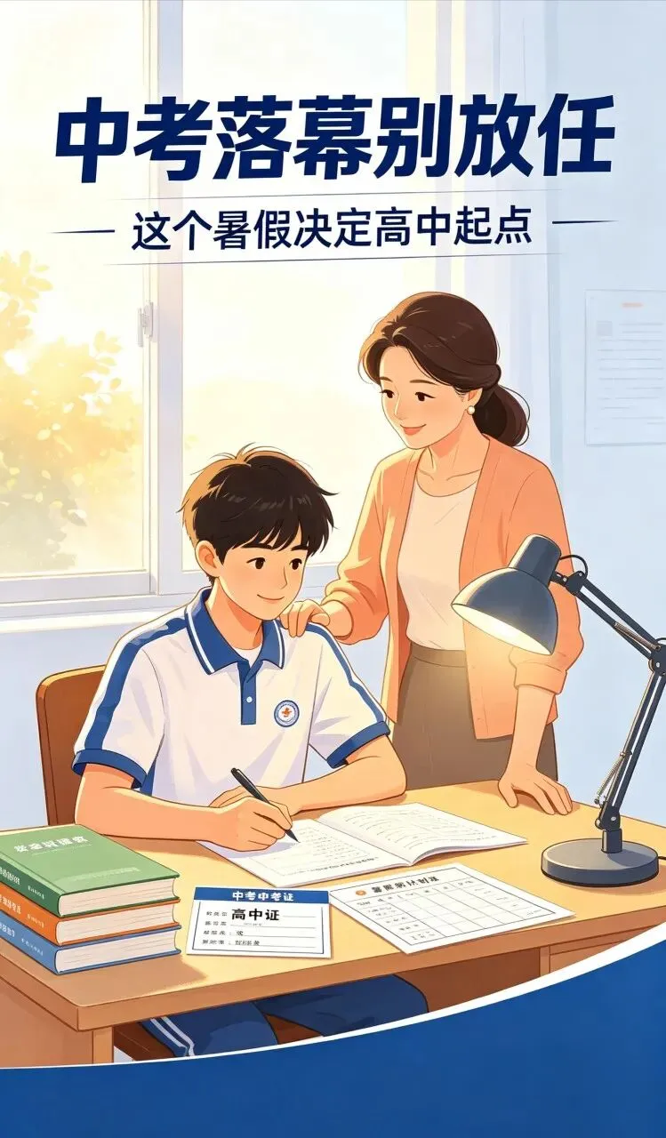 中考落幕别放任!这个暑假的规划,决定孩子高中起点-第1张图片-四季读书网 中考落幕别放任!这个暑假的规划,决定孩子高中起点-第1张图片-四季读书网