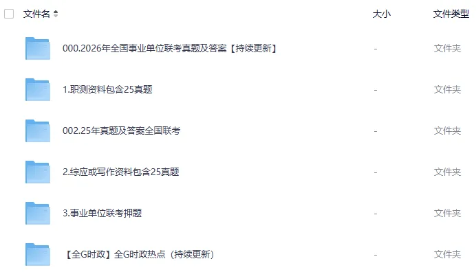 2026年各省市事业单位考试真题+答案(职测+综应,联考+非联考)-第3张图片-四季读书网