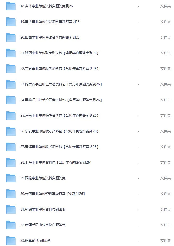 2026年各省市事业单位考试真题+答案(职测+综应,联考+非联考)-第5张图片-四季读书网