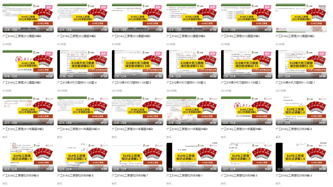 【第六期中奖结果】免费得广工专业课真题/课程-第6张图片-四季读书网