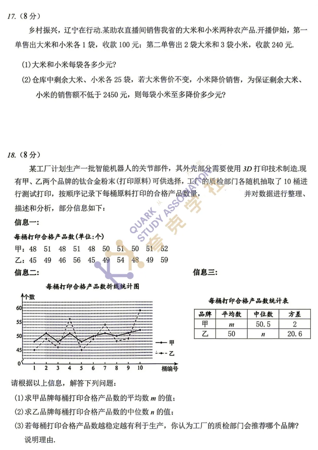 《26年辽宁中考数学试卷》来啦!!-第4张图片-四季读书网 《26年辽宁中考数学试卷》来啦!!-第4张图片-四季读书网