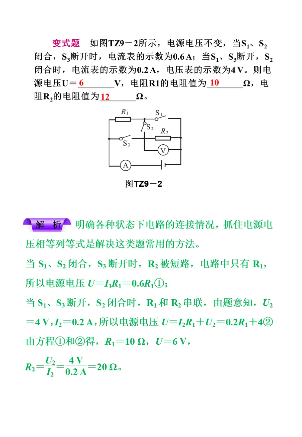 中考物理冲刺专题,搞定这些题型就够了!强烈建议收藏!-第54张图片-四季读书网 中考物理冲刺专题,搞定这些题型就够了!强烈建议收藏!-第54张图片-四季读书网