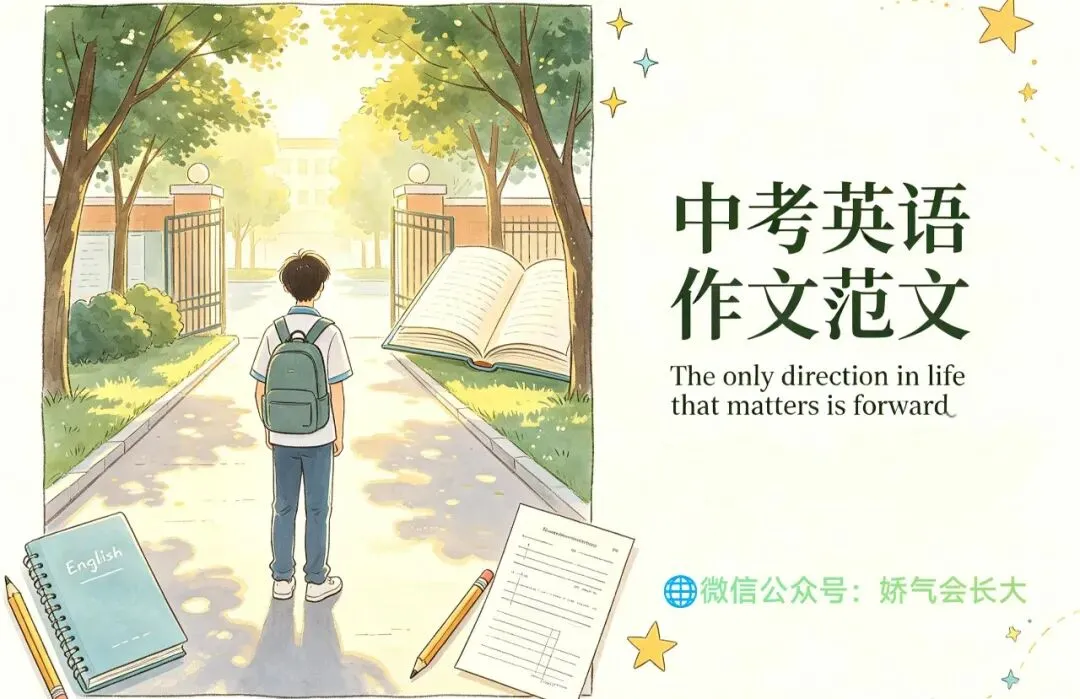 中考英文高分作文 | · 绿色毕业-第3张图片-四季读书网