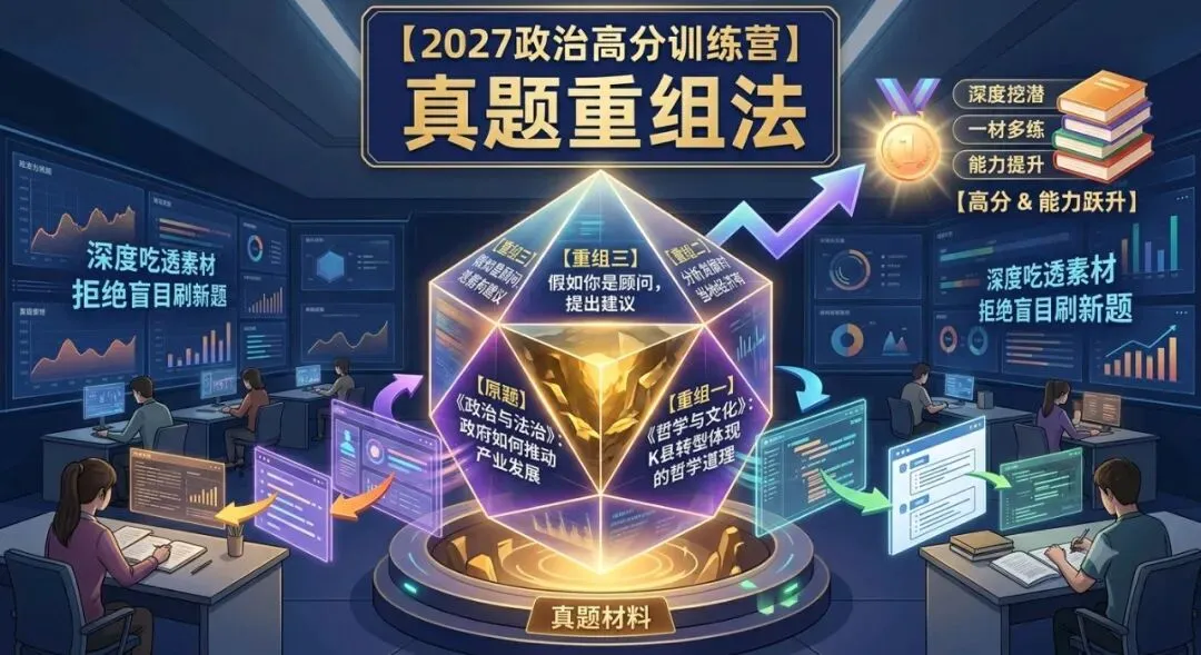 别只顾刷新题——用“真题重组法”打造属于自己的提分训练-第1张图片-四季读书网