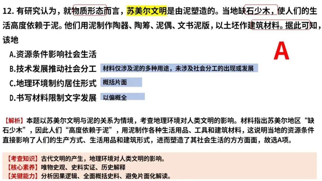 2026年高考历史真题解析(云南卷)-第15张图片-四季读书网