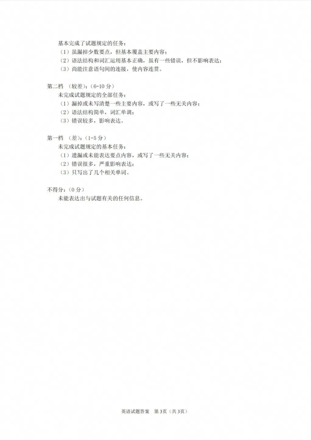 2025年江苏省南通市中考英语真题(含答案及评分标准)-第15张图片-四季读书网