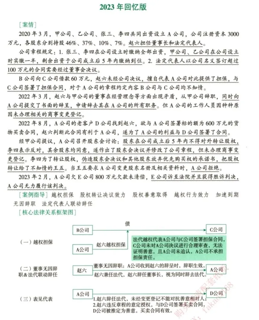 商经知2023真题-第1张图片-四季读书网
