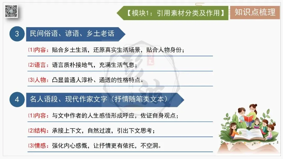 【中考专项-记叙文阅读18讲】课件+文本+例文实战-13引用诗文、史料作用分析题(5元)-第12张图片-四季读书网 【中考专项-记叙文阅读18讲】课件+文本+例文实战-13引用诗文、史料作用分析题(5元)-第12张图片-四季读书网