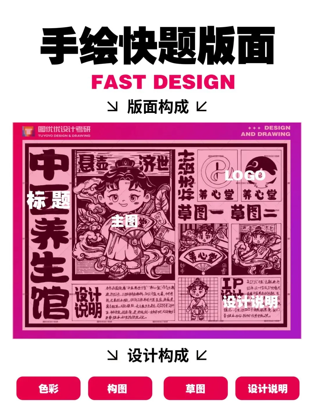 【图优优·真题解析】超详细!2026年河北经贸大学视觉传达手绘解析,为你点亮指路明灯,不容错过!-第27张图片-四季读书网 【图优优·真题解析】超详细!2026年河北经贸大学视觉传达手绘解析,为你点亮指路明灯,不容错过!-第27张图片-四季读书网