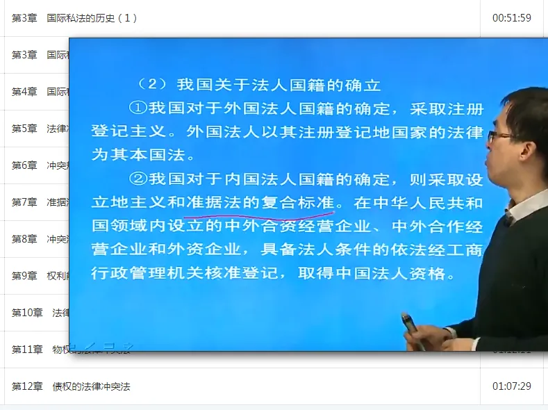 韩德培国际私法考研真题题库视频网课-第1张图片-四季读书网