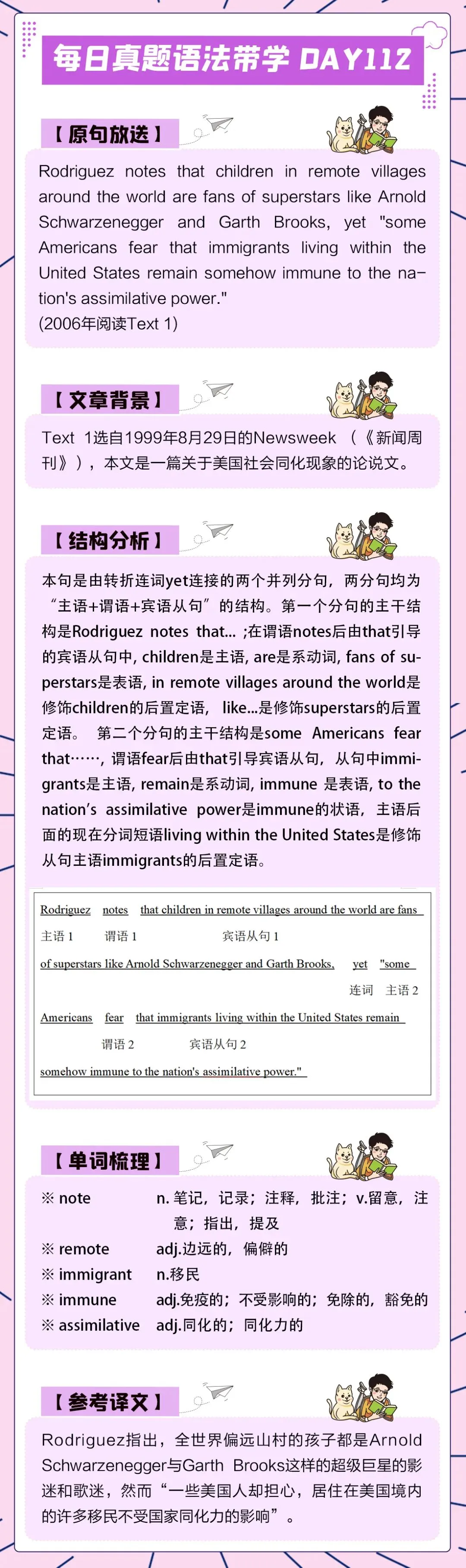 晓艳考研真题语法带学DAY112!人生海海,山山而川.-第4张图片-四季读书网