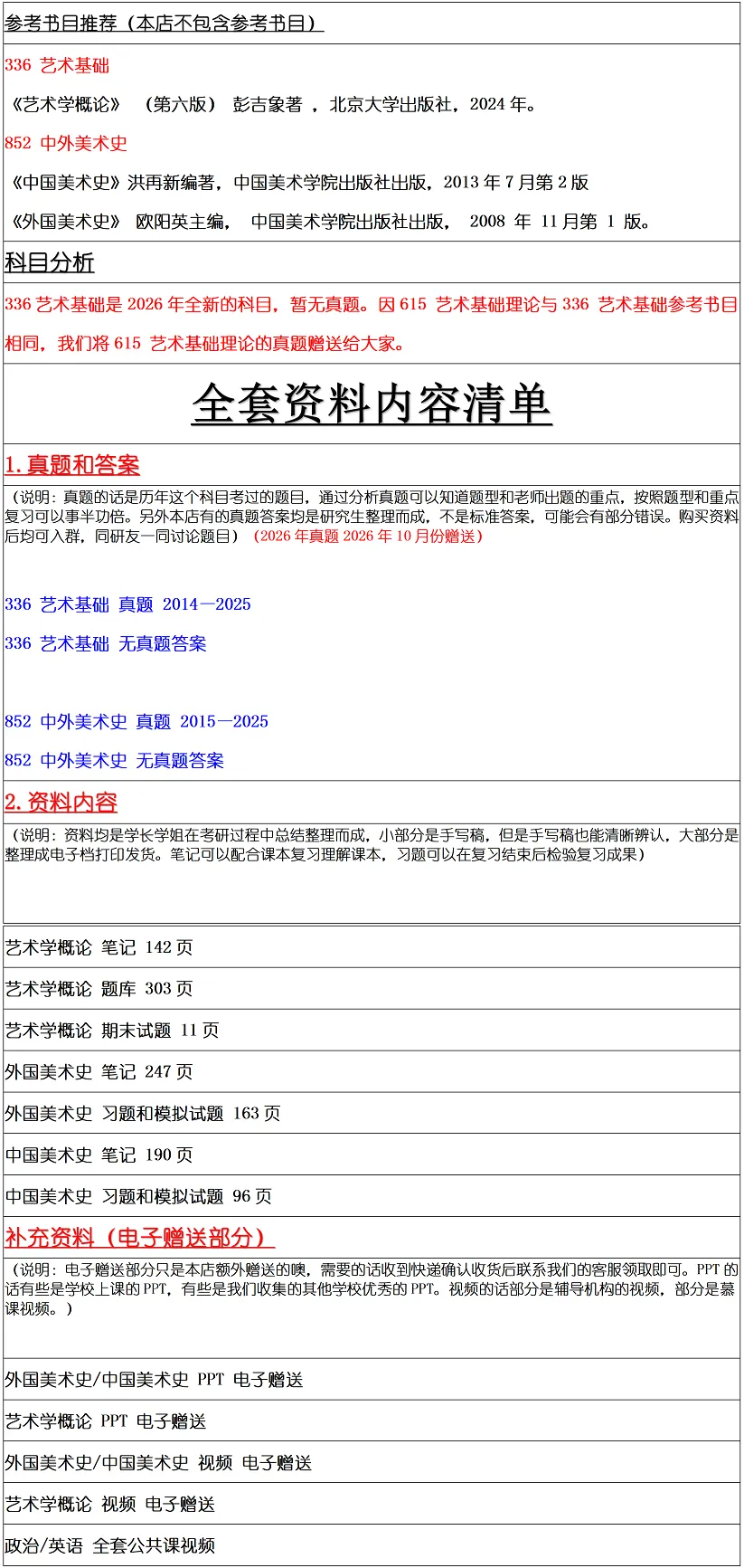扬州大学2027考研真题资料 | 扬州大学艺术学考研336艺术基础852中外美术史真题答案笔记题库|持续更新中……-第15张图片-四季读书网 扬州大学2027考研真题资料 | 扬州大学艺术学考研336艺术基础852中外美术史真题答案笔记题库|持续更新中……-第15张图片-四季读书网