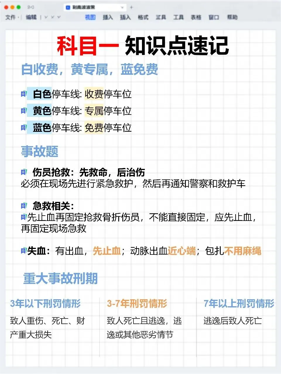 科目一模拟考总差一口气?问题出在漏了这一步(附口诀)-第10张图片-四季读书网
