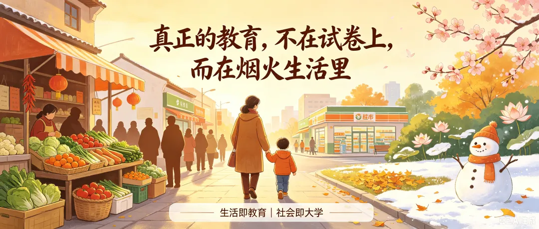 真正的教育,不在试卷上,而在烟火生活里-第1张图片-四季读书网 真正的教育,不在试卷上,而在烟火生活里-第1张图片-四季读书网