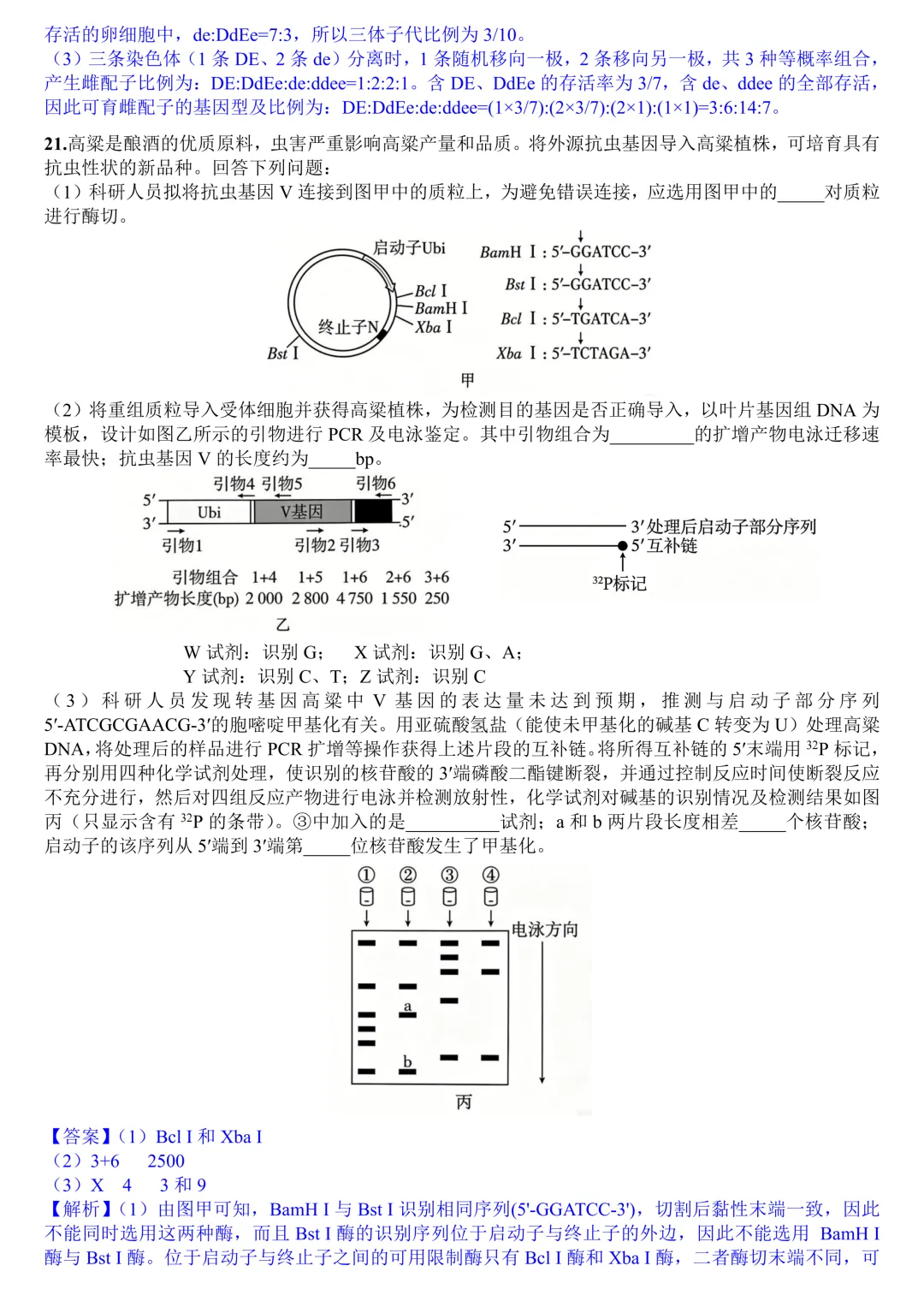 2026年高考生物真题(贵州)-第7张图片-四季读书网