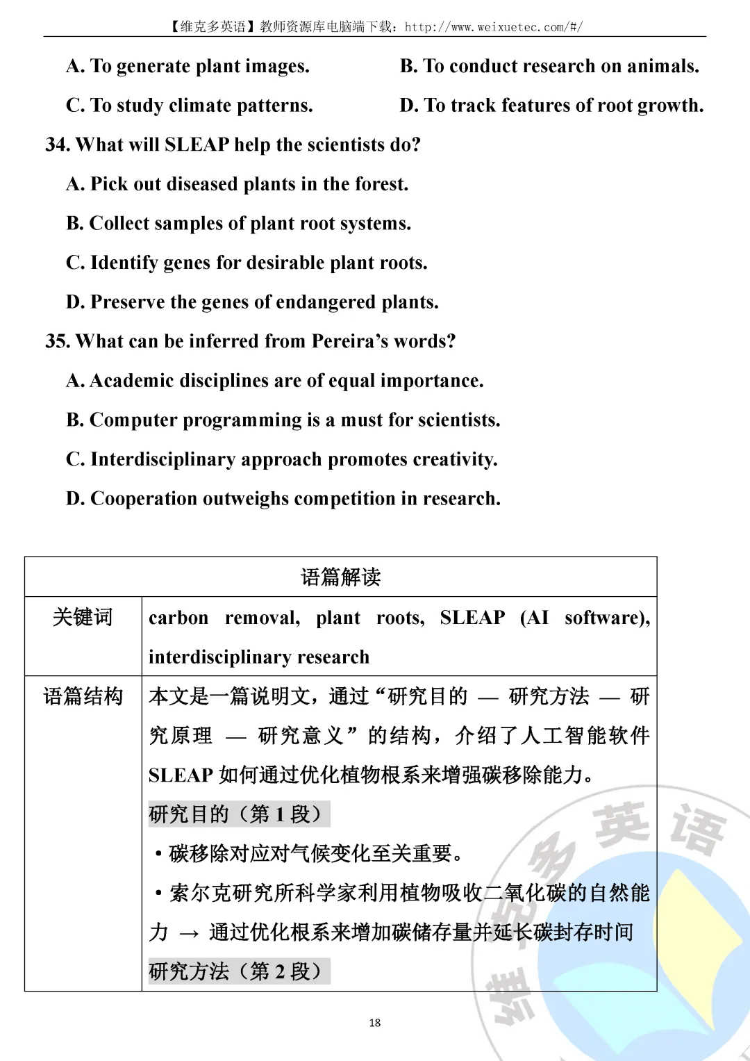 深度解析 | 2026年1月高考英语真题【浙江卷】-第21张图片-四季读书网 深度解析 | 2026年1月高考英语真题【浙江卷】-第21张图片-四季读书网